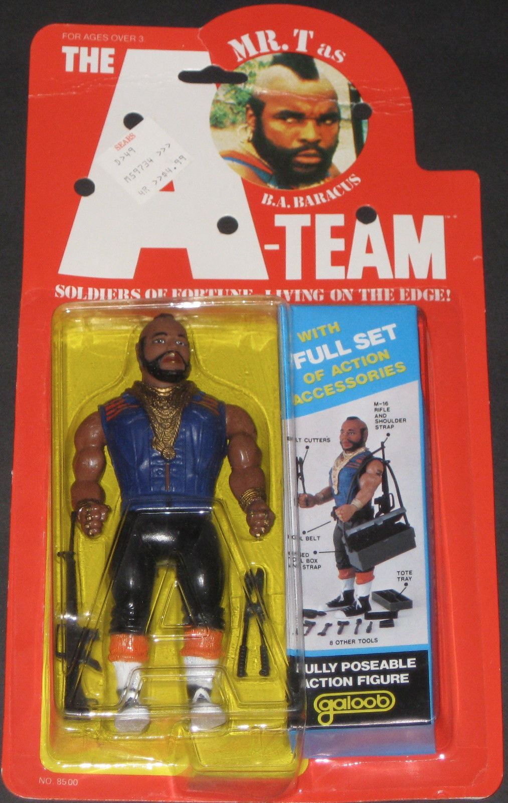 a team action figures 1980s