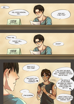 ackergay:  Radiologist!Levi with 21 y.o.