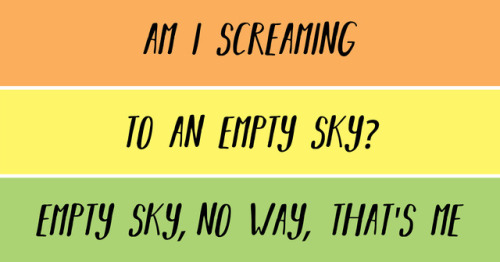 bailmeout:Anathema // twenty one pilots