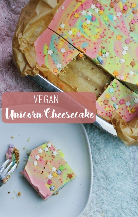 veggie-ness: Vegan Unicorn Cheesecake Ingredients: 2 cups cashews soaked for 1 hour 1 large juiced l