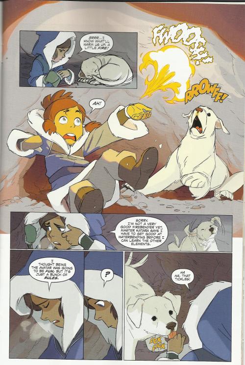 thewillowtree3: sugarssaur:   norstrus:  Free comic book day 2016 The Legend of korra: “Friends for Life”  Too precious to not be reblogged   Bebbies. <33 I think even more precious than Korra and Naga befriending each other- is seeing Korra grow