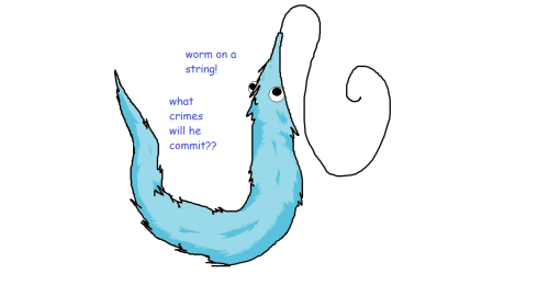 blue worm