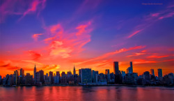 Pretty Pastel Sunset In Nycone Shutterbug&Amp;Rsquo;S Take On The Big Apple   				Inga&Amp;Rsquo;S