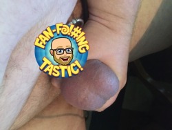 confessionsofacubbybear:  Felt like showing my balls. And before you ask, yes they are soft because they are shaven 