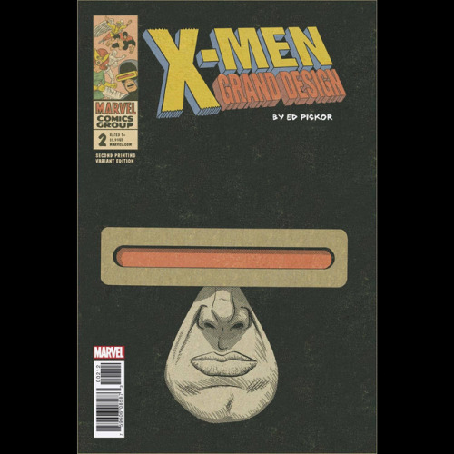 edpiskor:New variant covers for the second printing of X-Men: Grand Design will hit the comic shops 