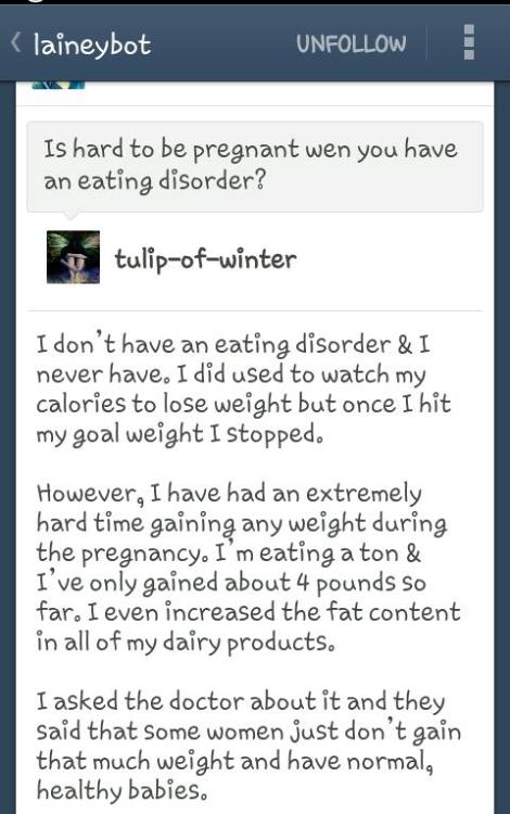 From laineys tumblr. &ldquo;I don’t have an eating disorder&rdquo; - But I joke about having a meal