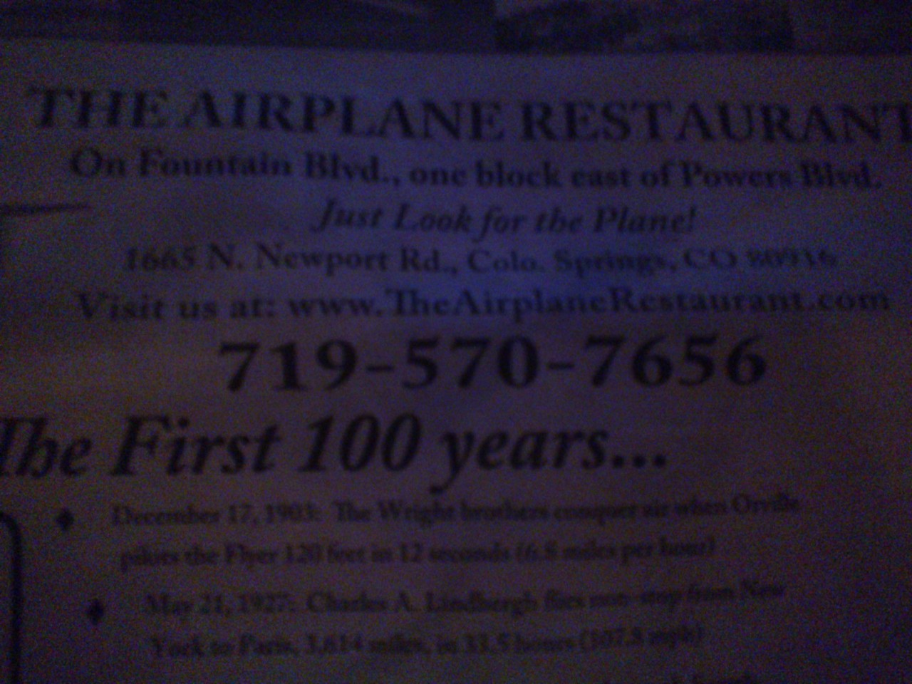 Nick and I found a local gem! It&rsquo;s this lovely restaurant inside a plane