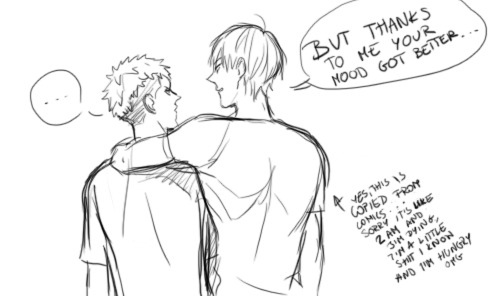 ringo-smile:  This is what happens when I’m being left without TianShan for too