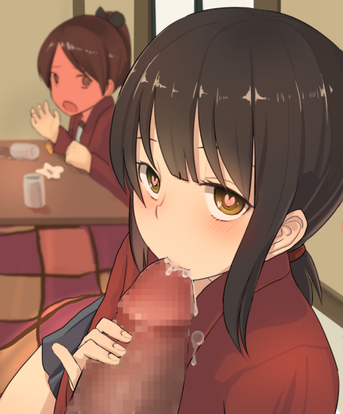porntarou2:  「主砲お掃除」/「たじ」のイラスト [pixiv]