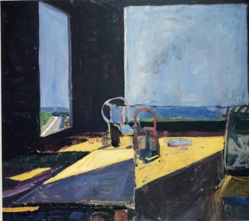 richard-diebenkorn: Interior with View of Ocean, 1957, Richard Diebenkorn