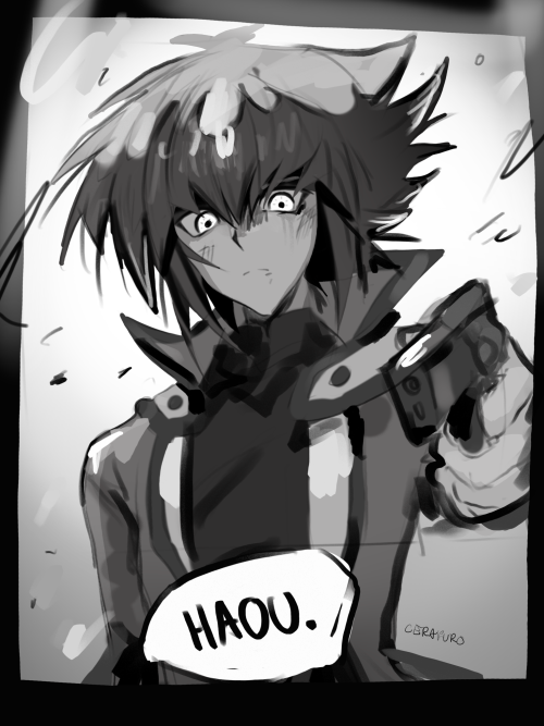 Noooo Manjoume Noooo Hes Gonna Shoot You Noooo Haou Is Biphobic Hes Gonna Kill You Noooo