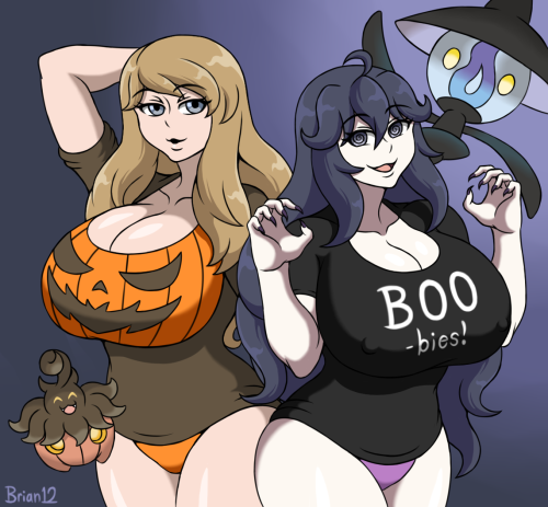 Happy Halloween from Hex Maniac and Serena  