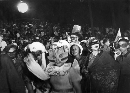 Carnival in Uzbekistan, 1940’s. Photo by Max Penson