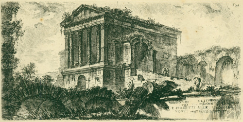 Tempio di Clitunno = The Temple of ClitunnoGiovanni Battista Piranesi (Italian; 1720–78)after 1765Et