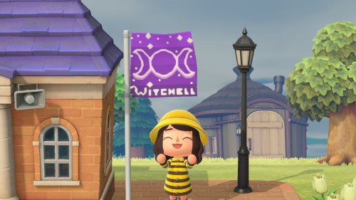 Witchell’s brand new Town Flag!It’s a work in progress, not used to the new way custom d