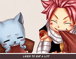 tartatail:   Random Facts About: Natsu Dragneel   ↳Happy belated birthday, Rian!