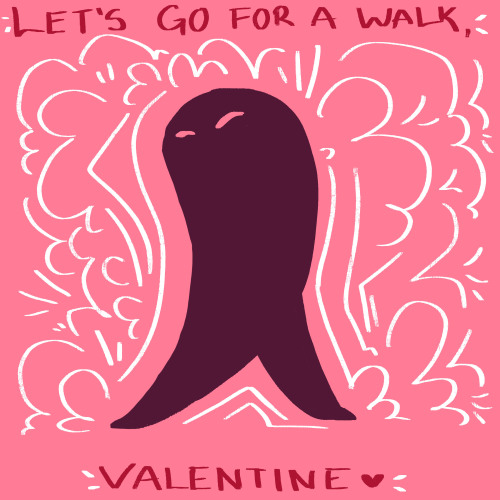 sporkart:Cryptid Valentine cards :3bonus because i couldn’t get it out of my head: Keep reading