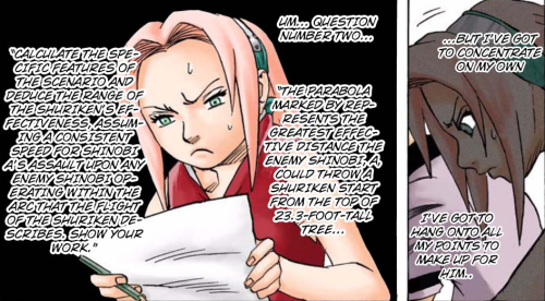 𝕡𝕣𝕚𝕞𝕣𝕠𝕤𝕖  — How the canon describes Sakura's intelligence