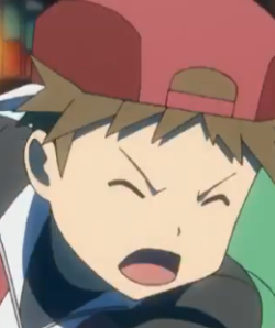 gaypokemontrainers:  This is Red’s orgasm-face.