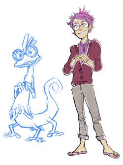 brainbloops:  monsters uni is the best ok go watch it i have a huge lizard crush on randy okkk shh shh 