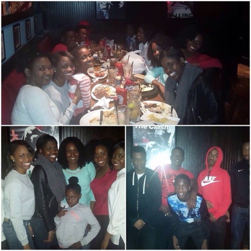 #familyfirst #birthdaydinner for #daddy #rip #love you guys!