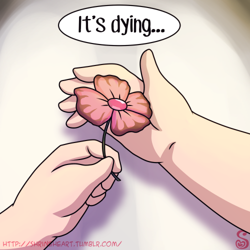 shrineheart:  That moment when it really hits you that your adorable human boyfriend’s lifespan is literally a blink in yours and you don’t know how to properly express it.Inspired by “Back to Earth” by Steve Aoki ft. Fall Out Boy. (Thus Greg’s
