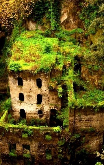 Overgrown, Sorrento, Italy