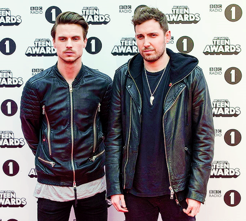 ymassource:  Dan Flint and Josh Franceschi of You Me At Six attend BBC Radio 1’s