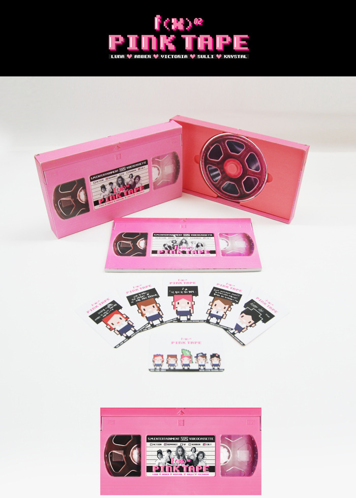 hoontokki:  Packaging appreciation post. f(x)’s physical album looks amazing! 