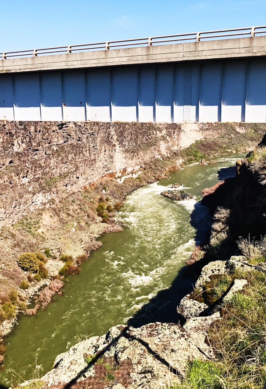 hellovagirl:Hansen Bridge, Idaho