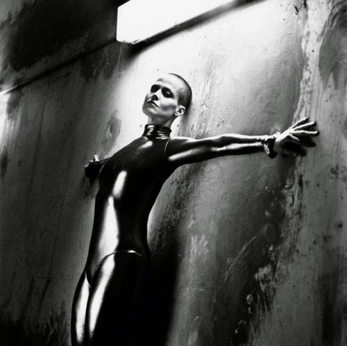 babydreamgirl: opsena:Sigourney Weaver by Helmut Newton woah