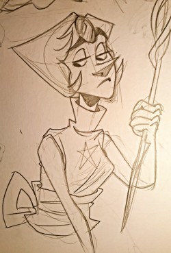 illusioncanthurtme:   A pearl drawing from last night ^^ 