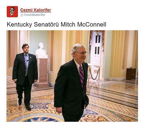 Kentucky senatörü Mitch McConnell