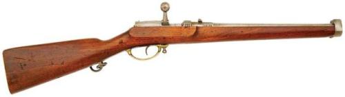 Rare Prussian Model 1857 bolt action needlefire carbinefrom Amoskeag Auction Co.