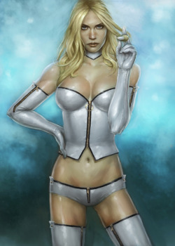 imthenic:  Emma Frost by XiaMan 