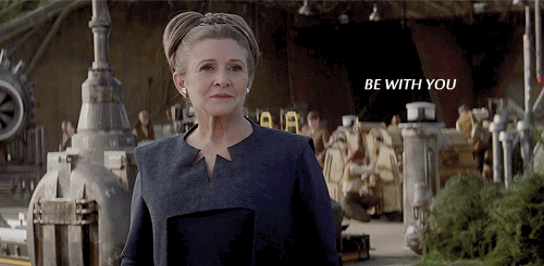 forcewakens:  ALWAYS. RIP Carrie Frances Fisher (October 21, 1956 – December 27, 2016)
