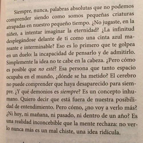 hachedesilencio:  La ridícula idea de no volver a verte /  Rosa Montero