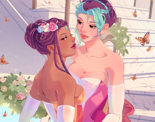 delicourse:  Lesbian pride gowns<33[prints]