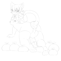 Who’s next to milk the Linkle kitty? Find out how many beads are attached to that tail~