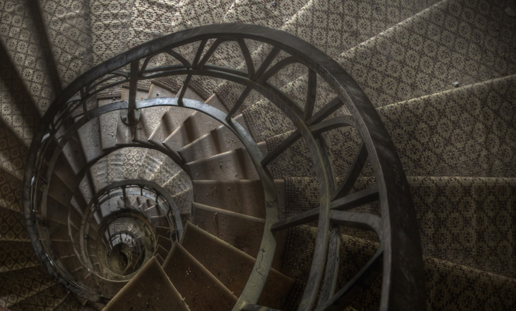 fuckyeahabandonedplaces:  There has to be a way out of here ( explore ) (by andre