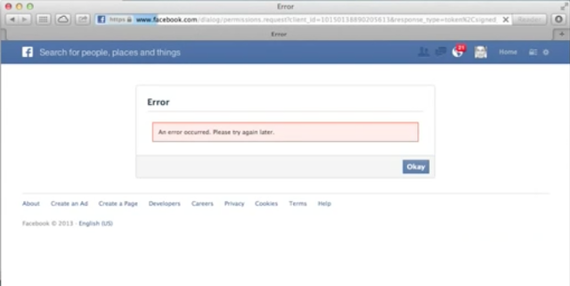 fastcompany:
“ Behold The Power Of Facebook!
Oops! A Facebook Connect glitch-slash-bug banjaxed some of the world wide web’s major players yesterday, redirecting their sites to a Facebook error page. Websites that suffered a wipeout included CNN, NBC...