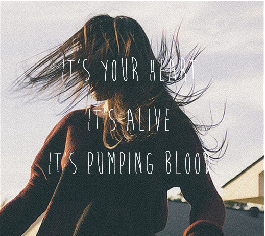we-should-just-kiss:  NONONO - Pumpin Blood