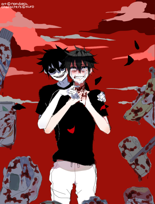 Fanart For @kuro--art / @kuro-shinozakis Webcomic, Empty World B). Its Kind Of Messy Now That I Look