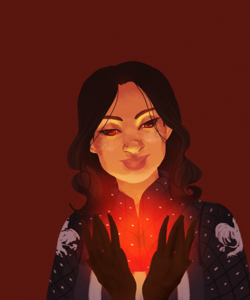 sultrysirens:I’d like to think that when Bethany gets homesick she lights up a little fire spell to feel close to her fa