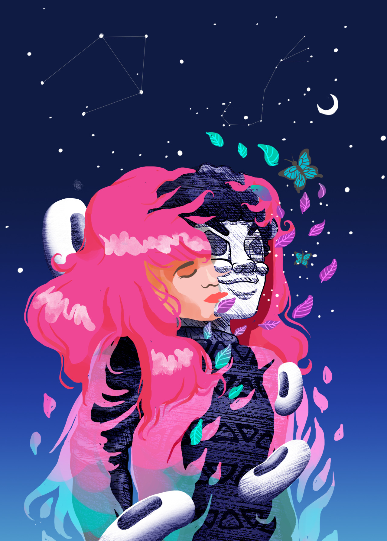rheabambulu:Pseudologia Fantastica Collaborative illustration with Powl for Provoke!