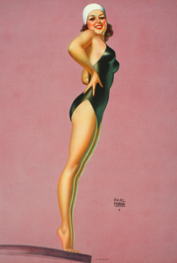 pinupgirlsart:  Earl Moran