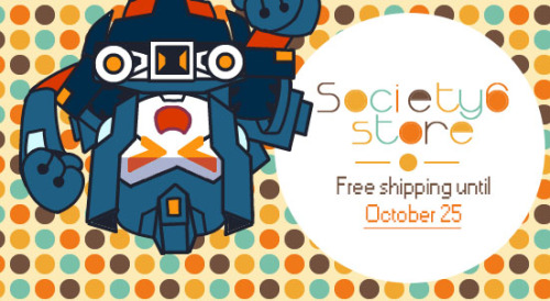 coralus:Society6’s free shipping promo code: FREEFALLGet them for free shipping until October 25!Hey
