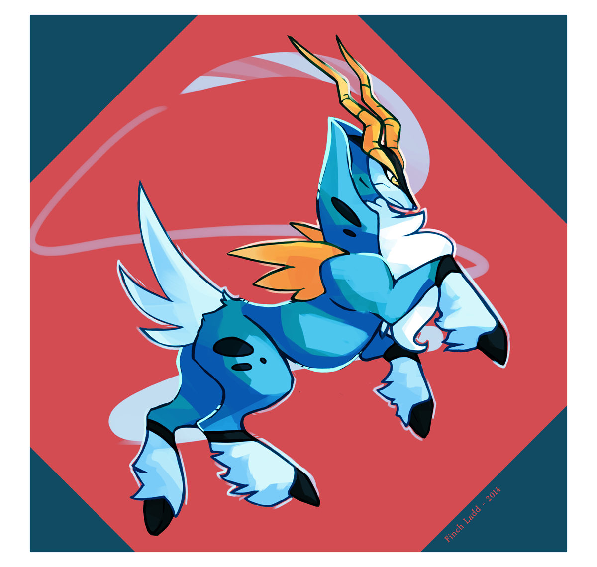 galahawk:I started out wanting to draw Virizion and it just sort of morphed into