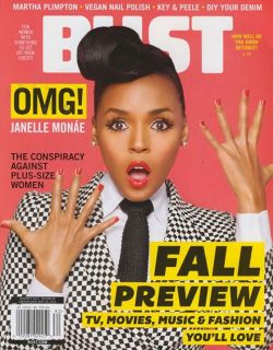 gradientlair:  afro-art-chick:  Janelle Monae | BUST