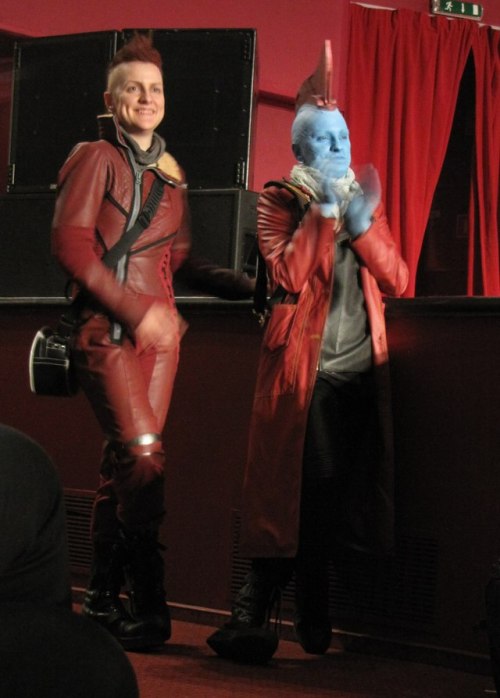 a-twins:Recently we’ve made make up test for Yondu cosplay. No proper costume yet but already nice r